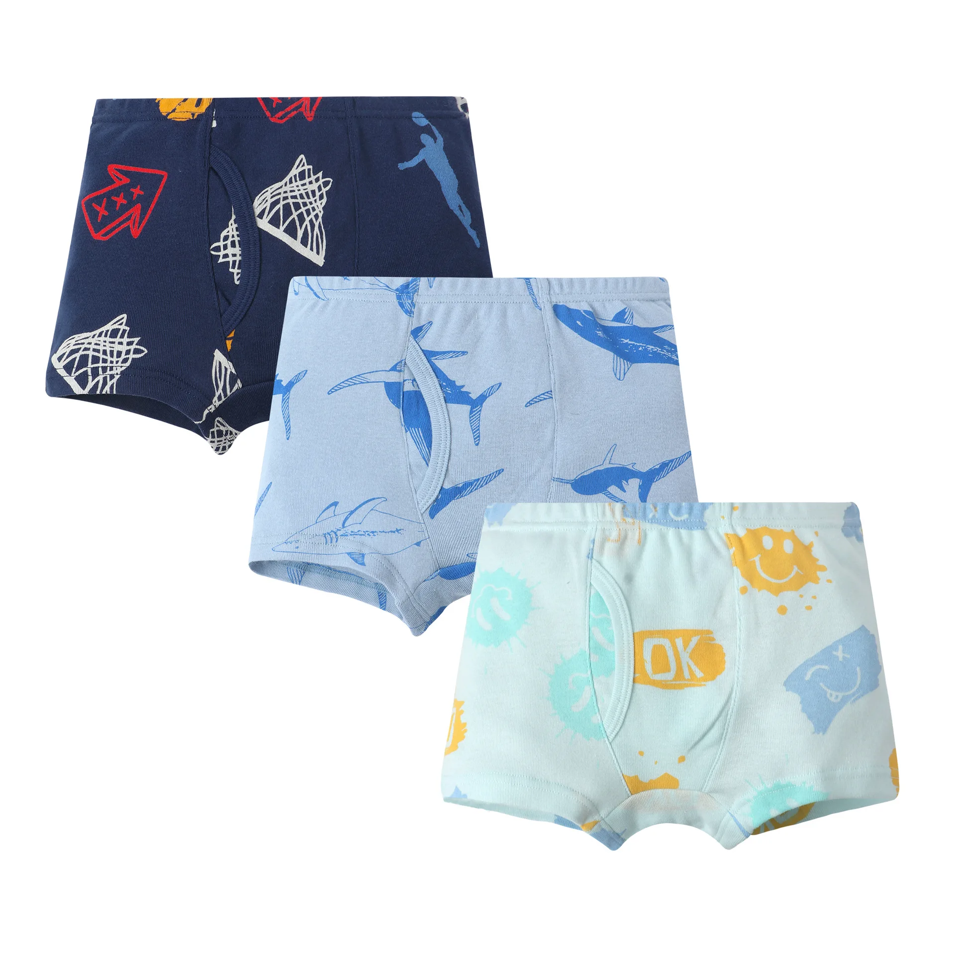 Sale New delivery High Quality Boys Boxer Shorts Panties Kids children dinosaur underwear 2-10years Old 3pcs/6piece students