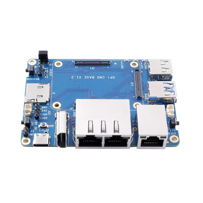 Y67A-CM5 Base Board With 2X2.5G LAN Ports, 1Xgigabit LAN Port, 3Xstandard CM5 Connectors, CM5 Carrier Board For Orange Pi CM5
