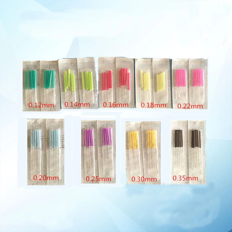 new 0.12*15/0.14*15mm 500 pcs Acupuncture beauty massage needle EACU facial acupuncture needles