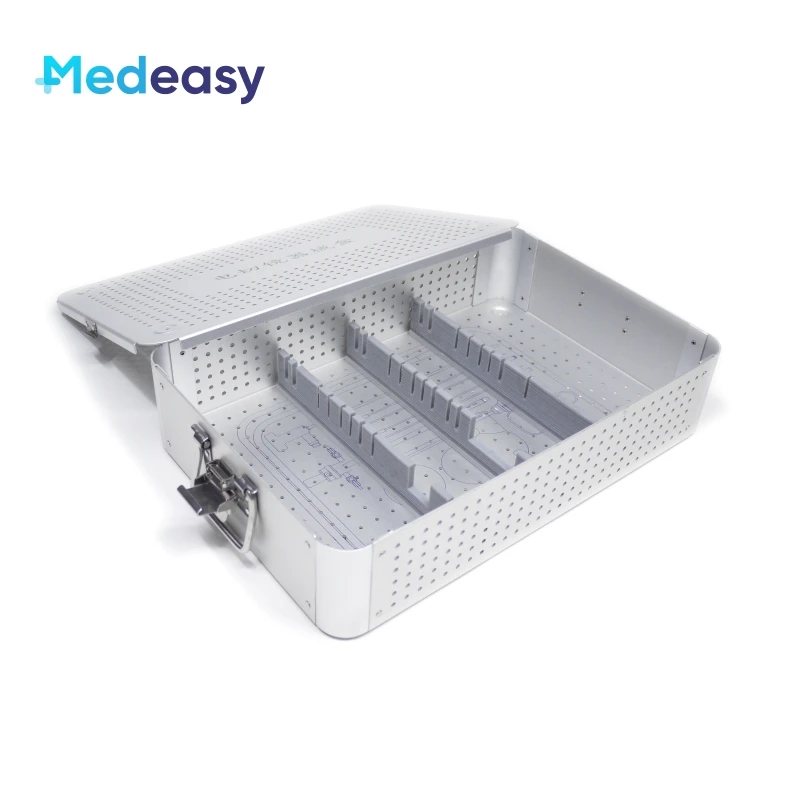Surgical Instruments Sterilization Box, Medical Disinfection Container for Resectoscope Instruments