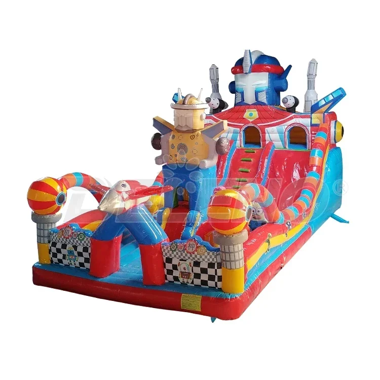 Various Theme Inflatable Amusement Equipment Indoor and Outdoor Playground Inflatable Castle for Children