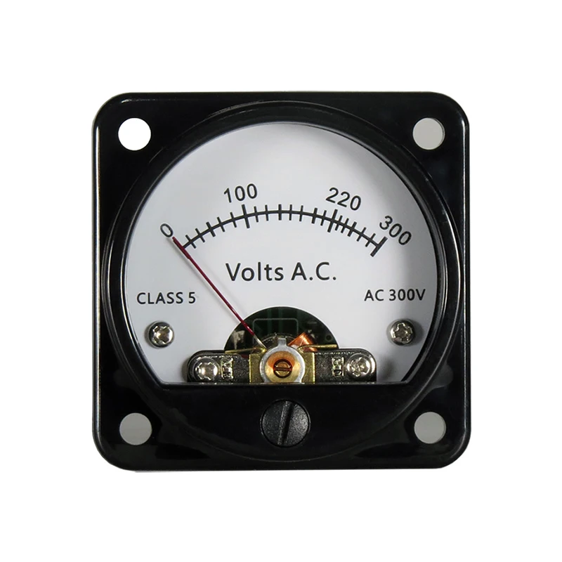 SO-45 AC Voltmeter Power Amplifier Voltmeter Audio Amplifier Voltmeter with LED Backlight Fever Audio Power Filter Voltmeter