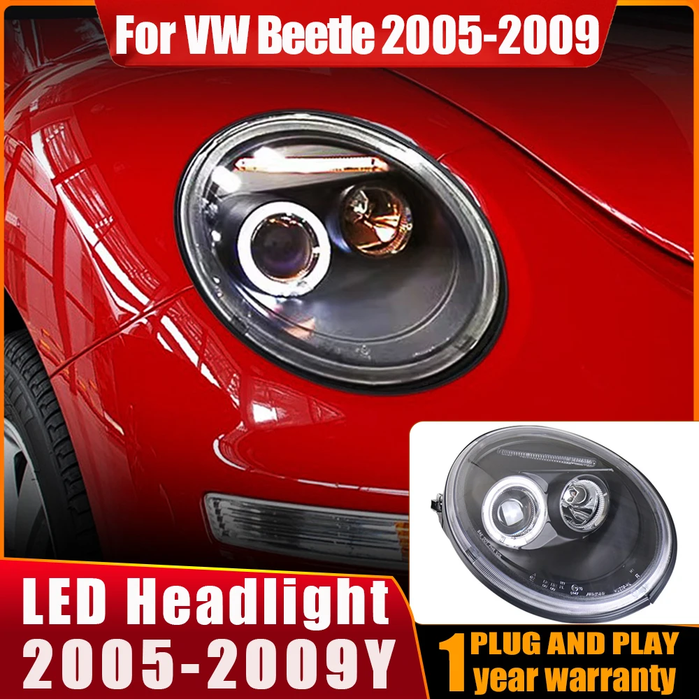 

2 шт., автомобильные фары для VW Beetle 1998-2005