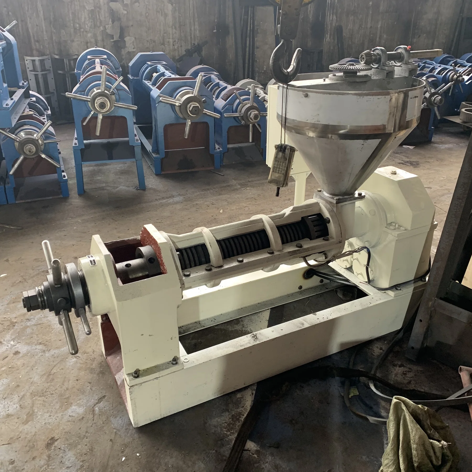 آلة استخراج الزيت آلة ضغط الزيت الصناعية آلة استخراج زيت الخروع #3