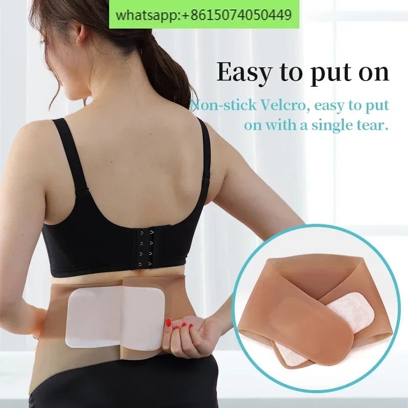 

Silicone False Stomach Real Artificial Belly for Drag Queen Crossdresser Actor Cosplay False Pregnant Skinless Belly