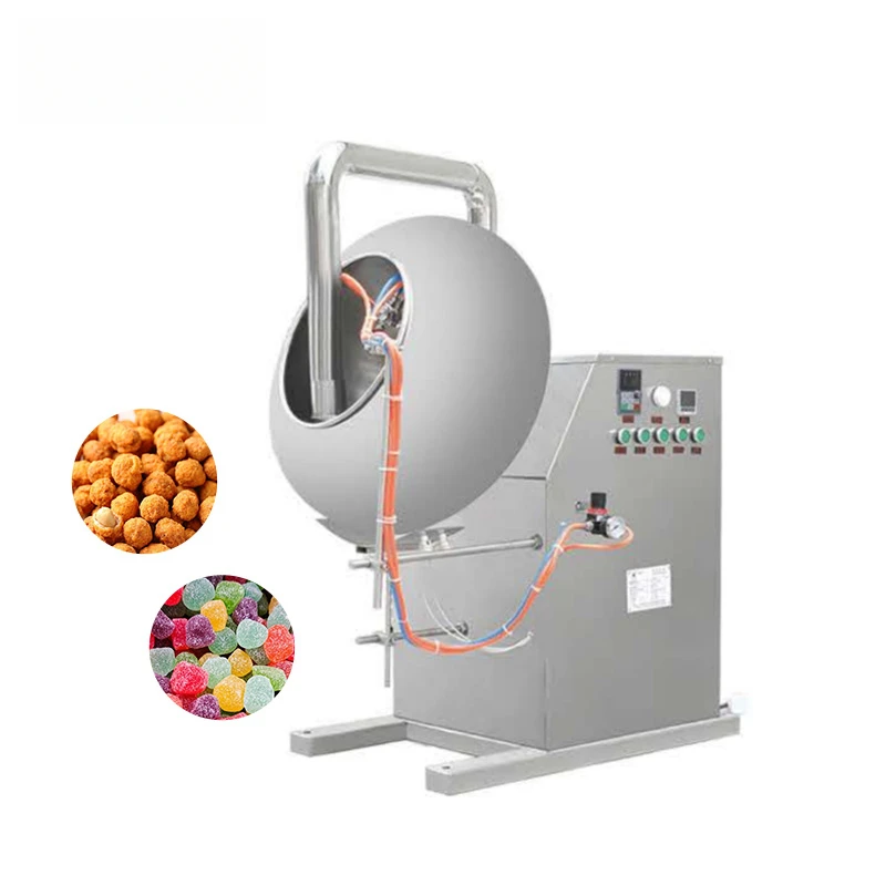 

Versatile Continuous Sugar For Candy Factory Constant Temperature Coating Machine