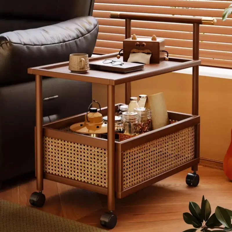 

Передвижная прикроватная тумбочка, не из массива дерева, простая, современная, многофункциональная, креативная, для дома, для хранения вещей, новинка.