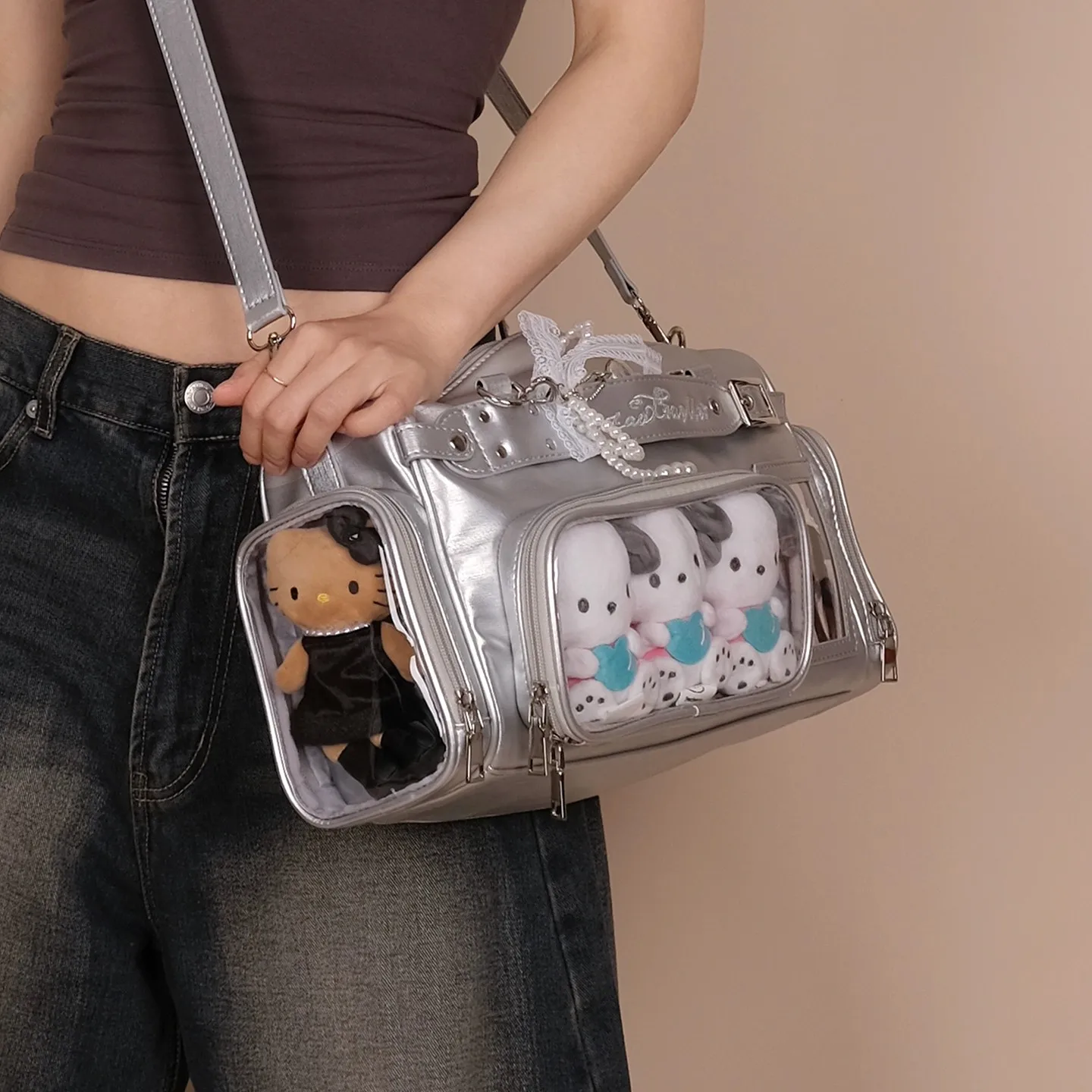 

Большая сумка Capaci oulder Bag Концертная поддержка orm Сумка для хранения Молодежная повседневная однотонная подушка-сумка для мужчин и женщин