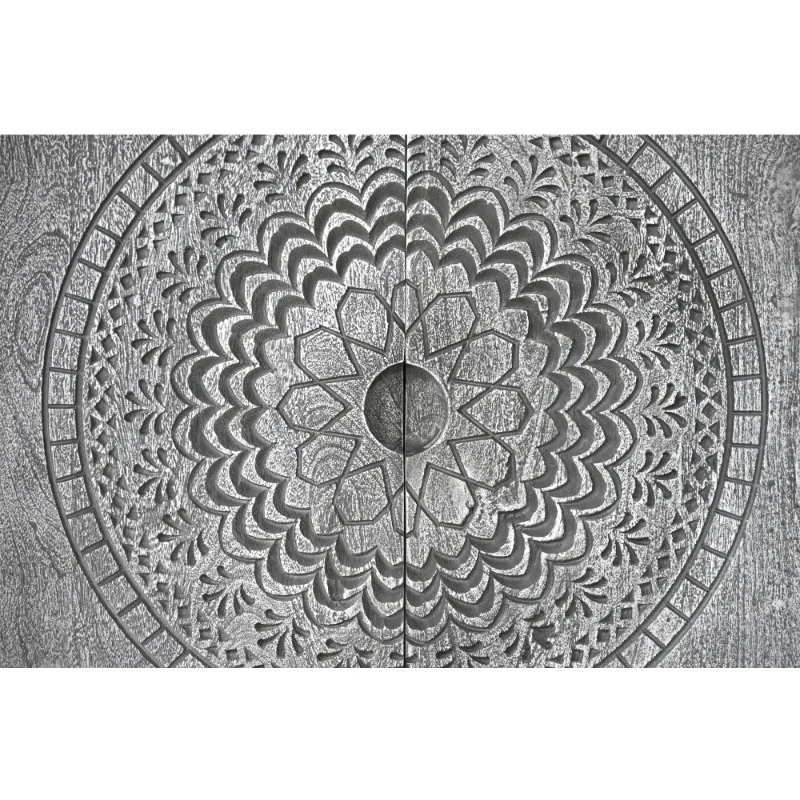 Graue Wandkunst mit geometrischem Muster auf Ständer, minimalistische abstrakte dekorative Platte für Wohnzimmer-Heimdekoration