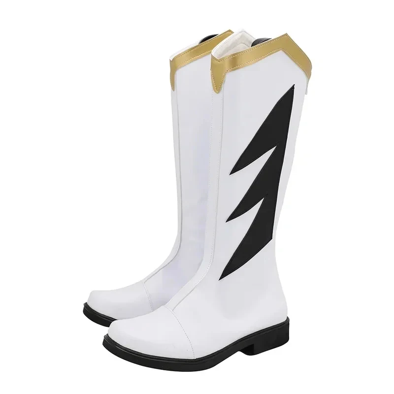 

A;3\v,7'd/Anime Shoes Super Bakuryuu Sentai Abaranger Mikoto Nakadai Custom Made Cosplay Boots Halloween Coc;4'b,7'm\1/
