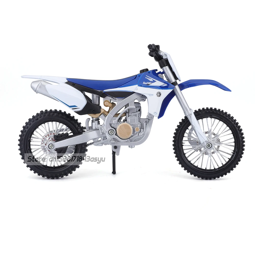 Maisto 1:12 ヤマハ YZ450F ブルーダイカスト合金オートバイモデルカーモデルコレクションギフトおもちゃツール