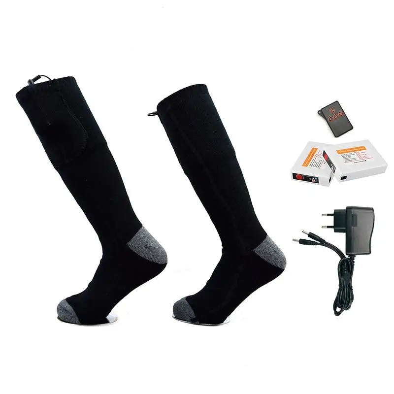 

Battery Heated Socks Winter Warm Thermal Socks With Temperature Control 2200mAh Battery-Powered Thermal Foot Warmers For Winter