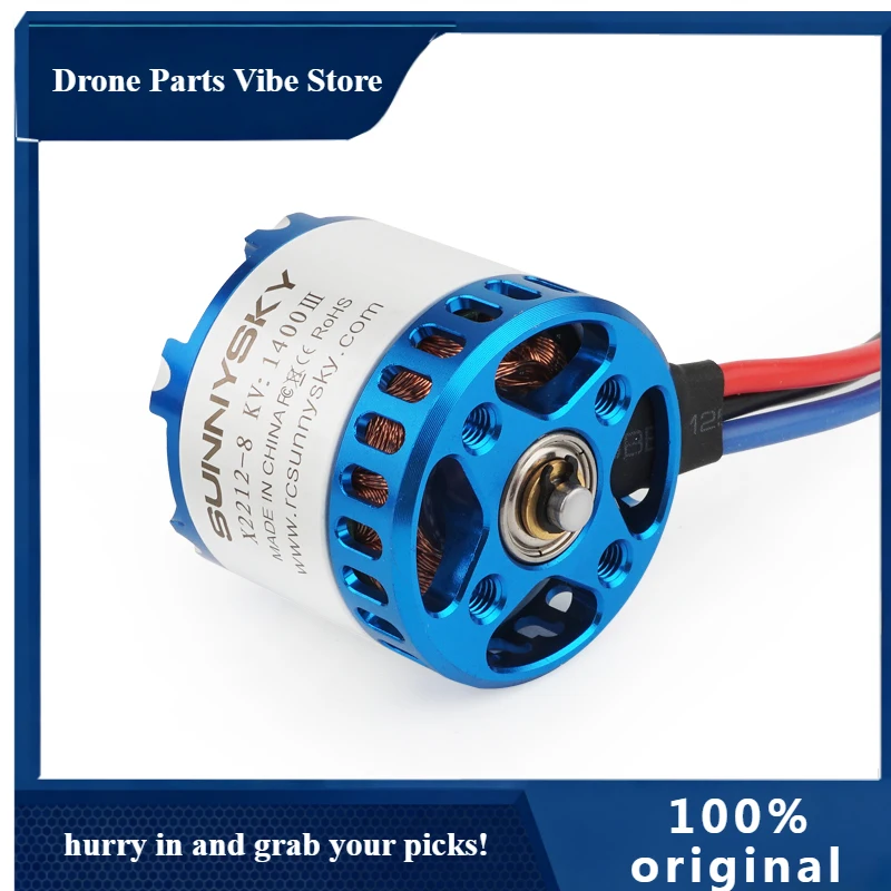 

D Parts SunnySky X Series V3 X2212 V3 RC Airplane Motor - Short / Long Shaft