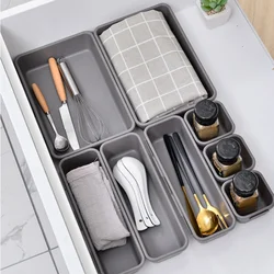 8pcs/set Adjustable Drawer Organizer Box Trays Make Up Cosmetics Sundries Divider Holder Kitchen Bathroom Closet Jewellery Box