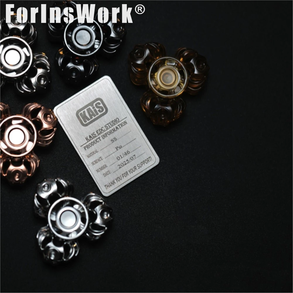 KAiS EDC "Red Flame" Chinese Style Fidget Spinner EDC Stress Relief Toy Cool Gadget