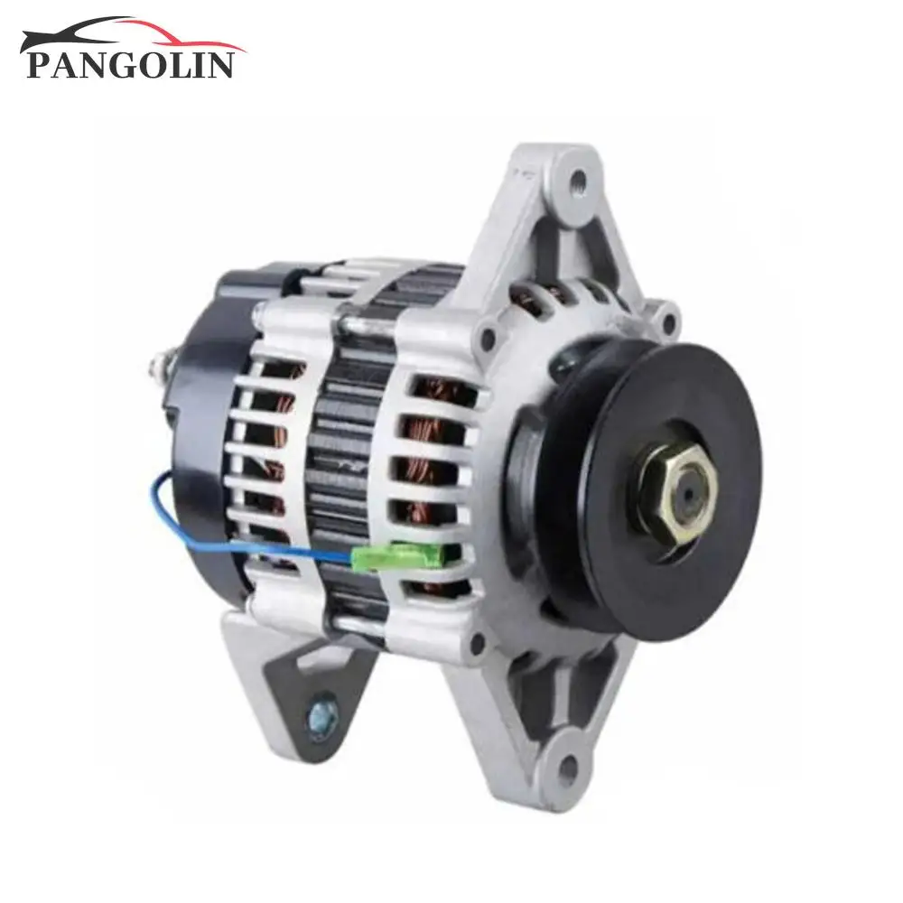 

1pc 12V Alternator 19020700 119836-77210 for Yanmar 4D84 Engine Hyundai R60-5 Excavator with 3 Months Warranty