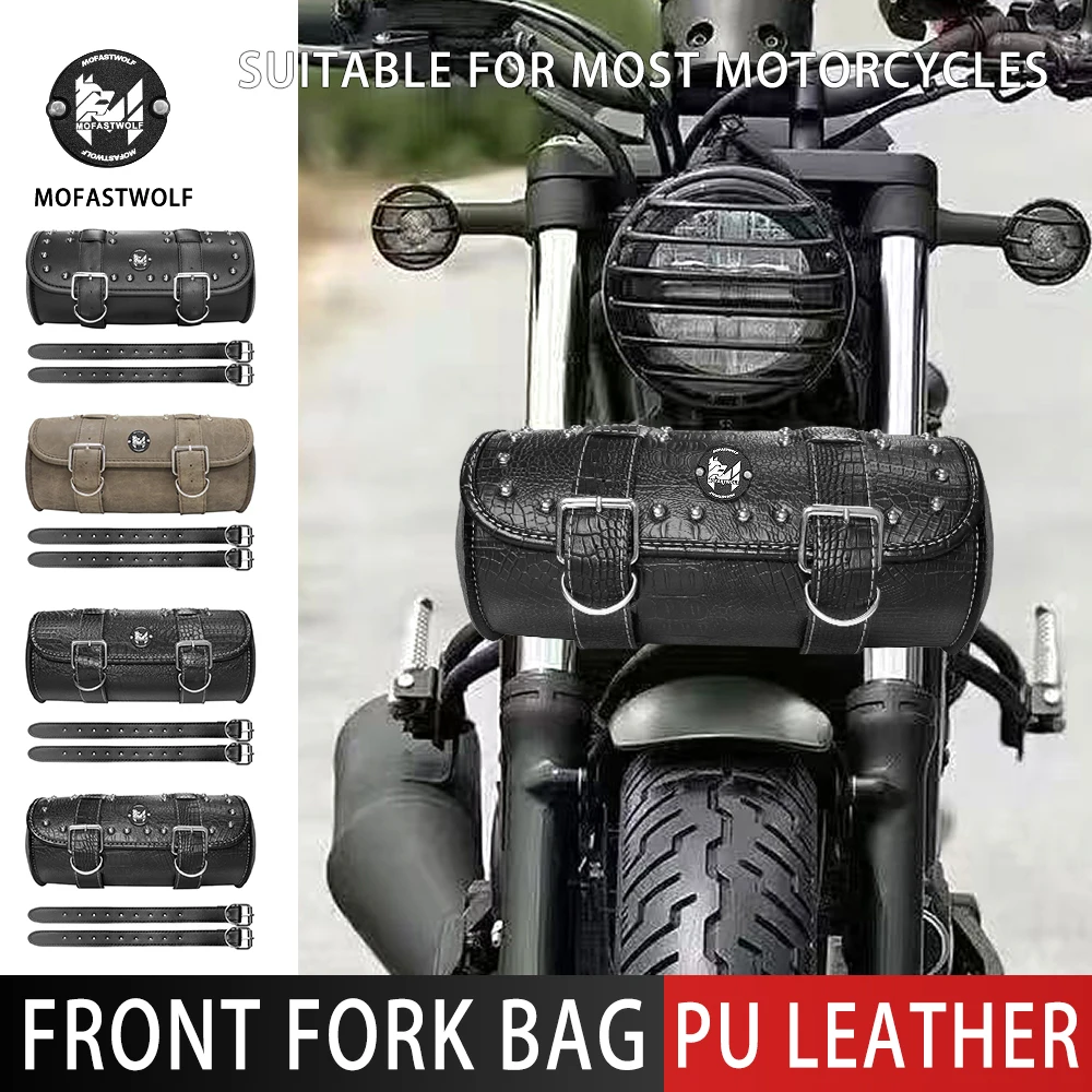 Motorcycle Tool Bag Front Fork Saddlebag For Yamaha V-Star XVS 650 1100 Custom Silverado Virago XV 500 535 700 750 920 1100 New