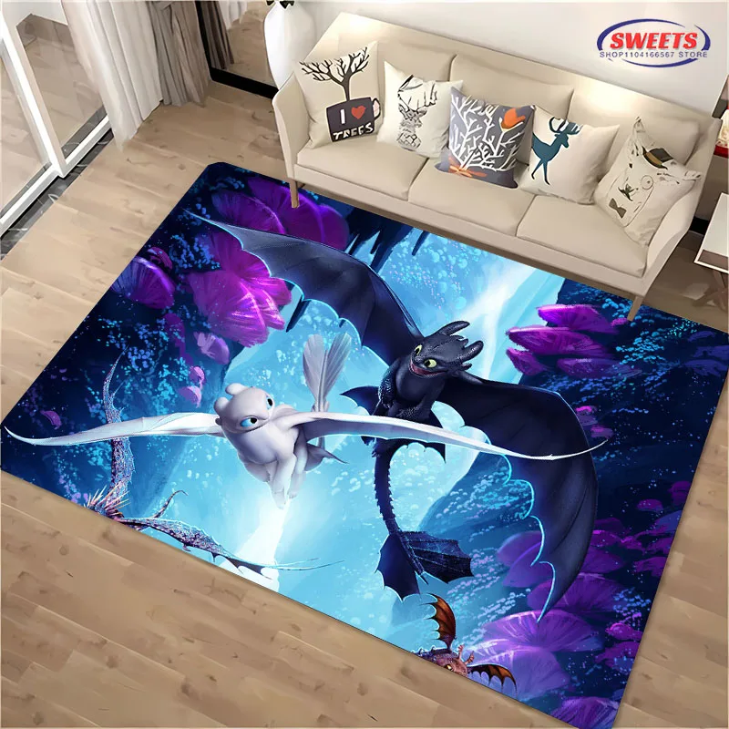 how-to-train-your-dragon-toothless-carpetliving-room-and-bedroom-household-itemskids-room-sofa-matdoormat-floor-anti-slip-rug