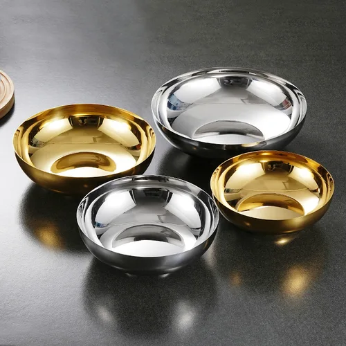 식품 등급 스테인리스 스틸 냉면 그릇, 절연 라멘 그릇, 김치 국수 그릇, 20cm  Best5