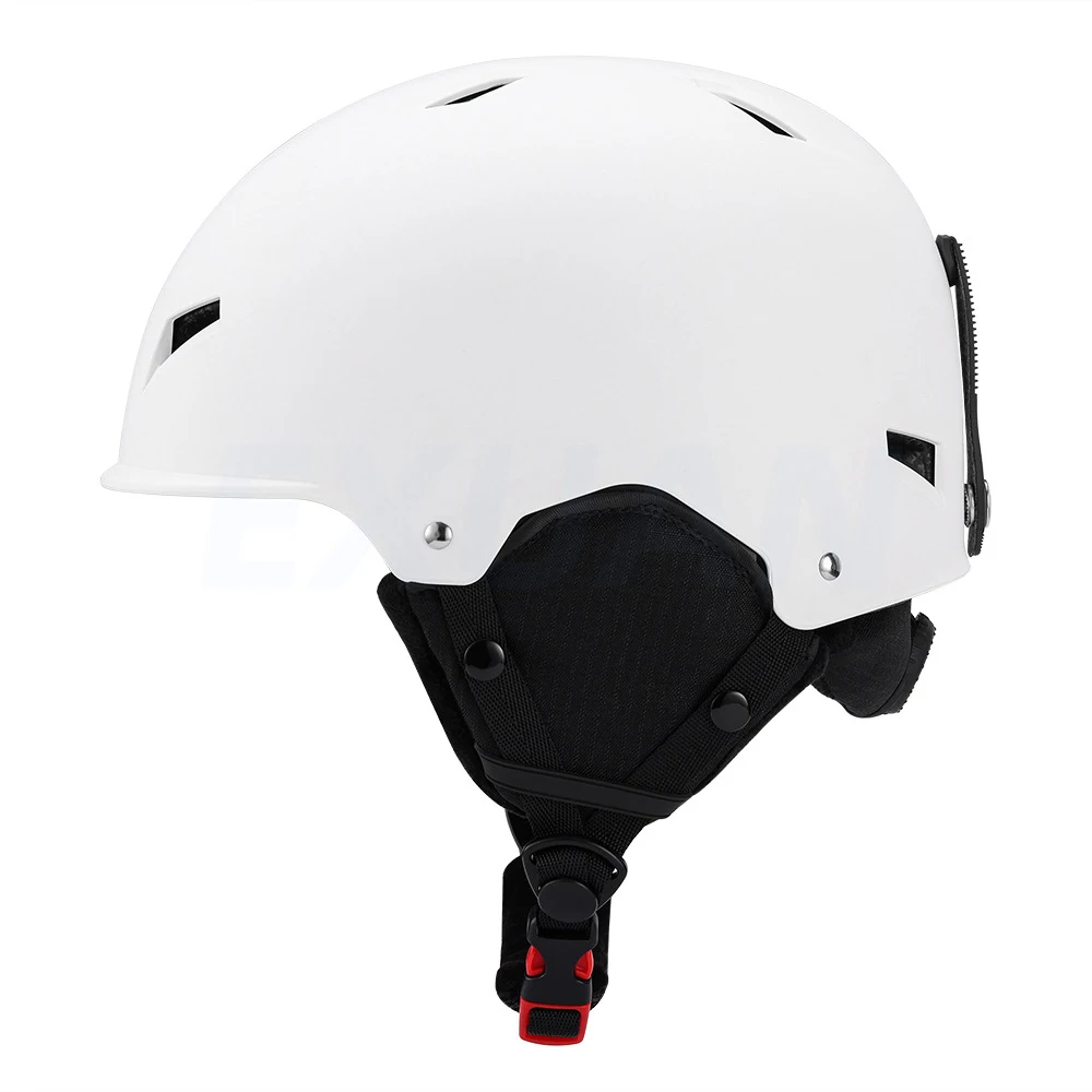 Casco da sci sportivo ABS maschio e femmina adulto Isolamento termico integrato Casco da sci e pattinaggio su ghiaccio Casco da neve Casco di sicurezza