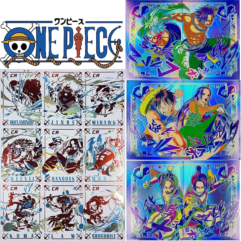 

Anime ONE PIECE CP CR series Boa Hancock Portgas D Ace Monkey D. Luffy collection card Entertainment toys Board game card