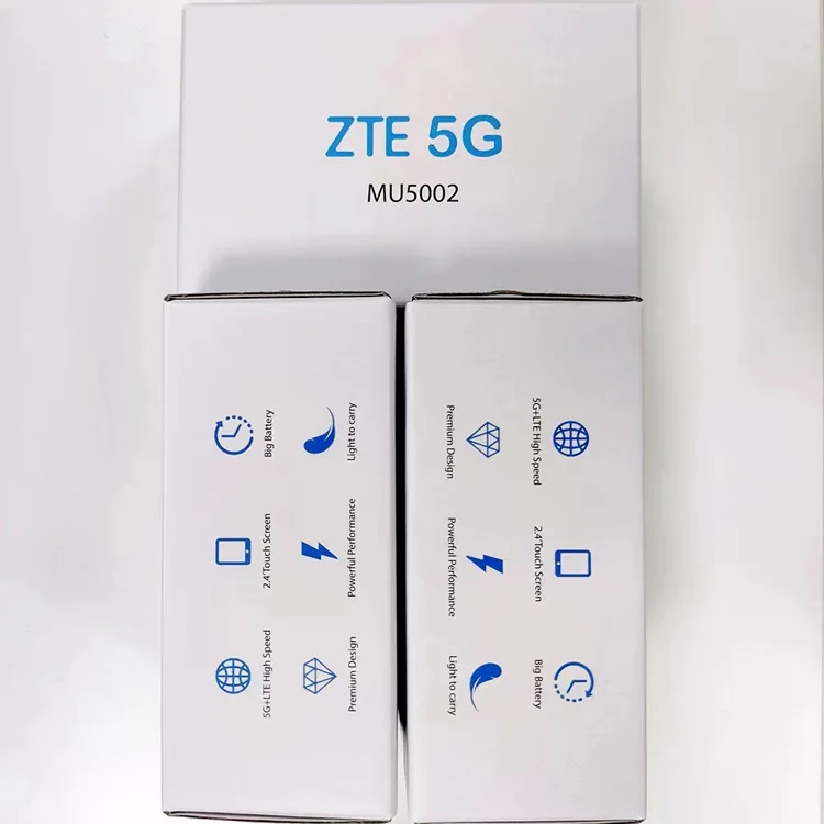 เราเตอร์ WiFi แบบพกพา5G พร้อมซิมช่องเสียบบัตรเราเตอร์5G MU5002 WiFi 6 1800Mbps Type-C LTE ฮอตสปอตมือถือ CAT22