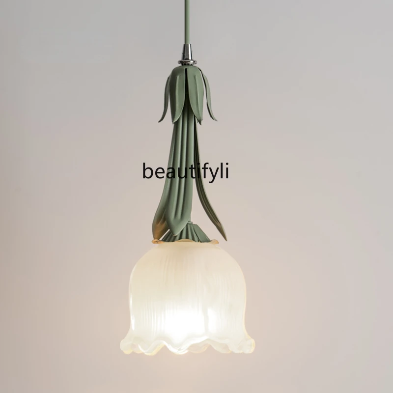 

LBX Bedroom Chandelier Bedside Hanging Line Lamp Modern Minimalist Dining Room Entrance Lamps