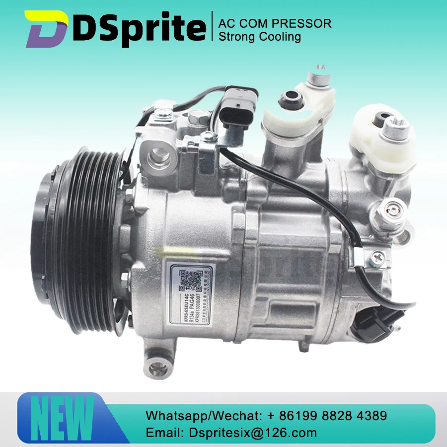 Compressor de Ar Condicionado para MERCEDES BENZ W205 S205 C180 C200 C220 C160 C300 C400 C450 0032306911 A0008303801 A0008304400 A 000 830 38