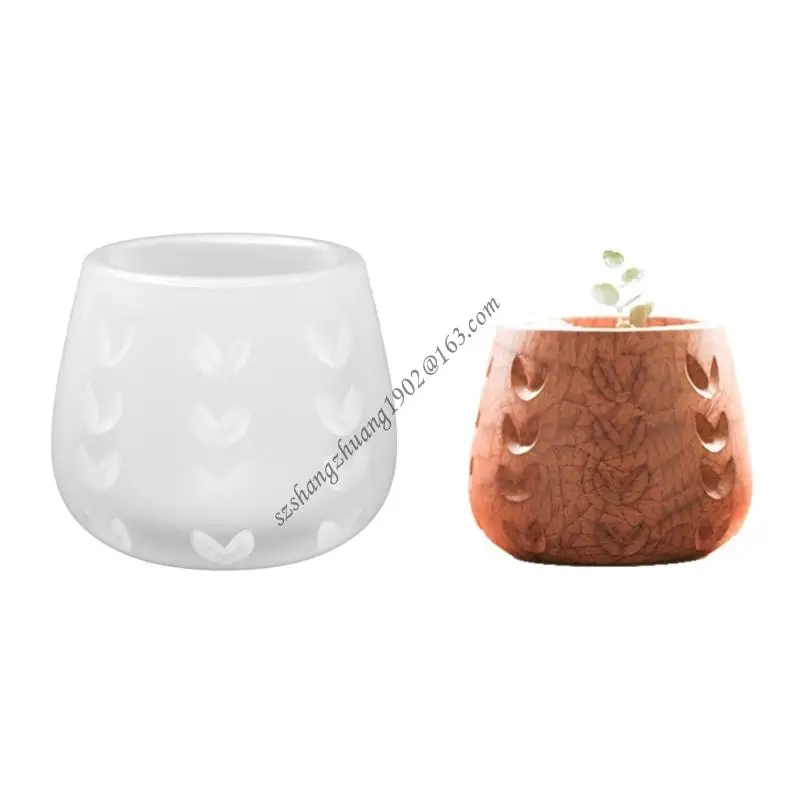 

Q6RB прочная силиконовая плесень для создания Heart Flanter Home или Office Settings