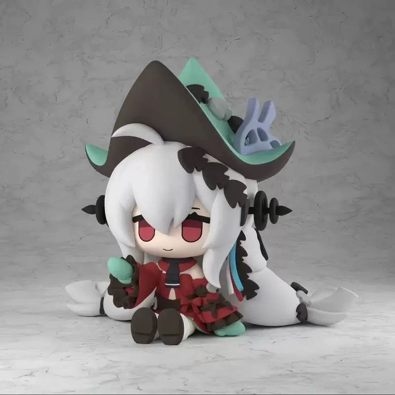 

Arknights Chibi Skadi The Corrupting Heart Mini Anime Girl Gk Figure Desktop Decoration Collection Model Gift For Anime Fans