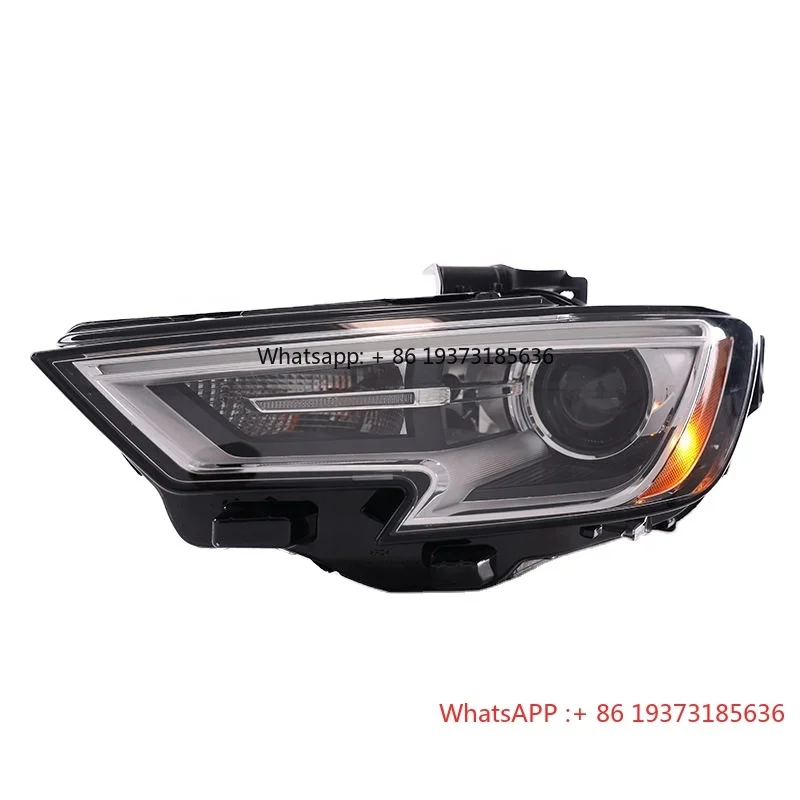 

Фары для Audi A3 2017-2020 годов выпуска, оригинальные американские запчасти, HID-проекторы, светодиодные автомобильные фары.