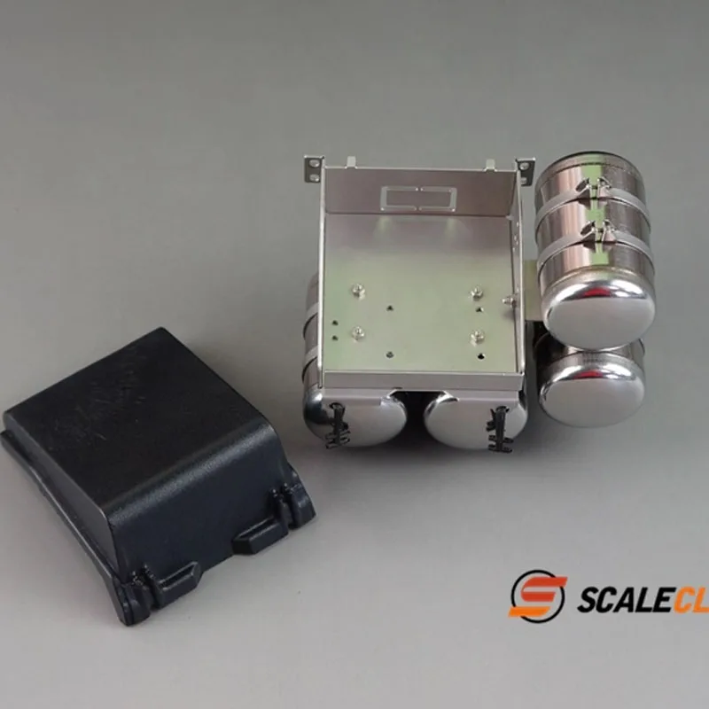 

Scaleclub Model for Tiangong 1/14 Truck Trailer for Scania Upgrades Metal Battery Box Gas Tank Four Gas Tank