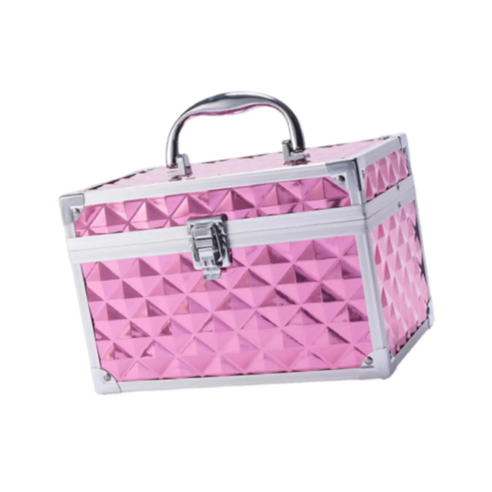 Cosmetic Organizer Case for Nail Art And Makeup Storage with Hard Shell Design