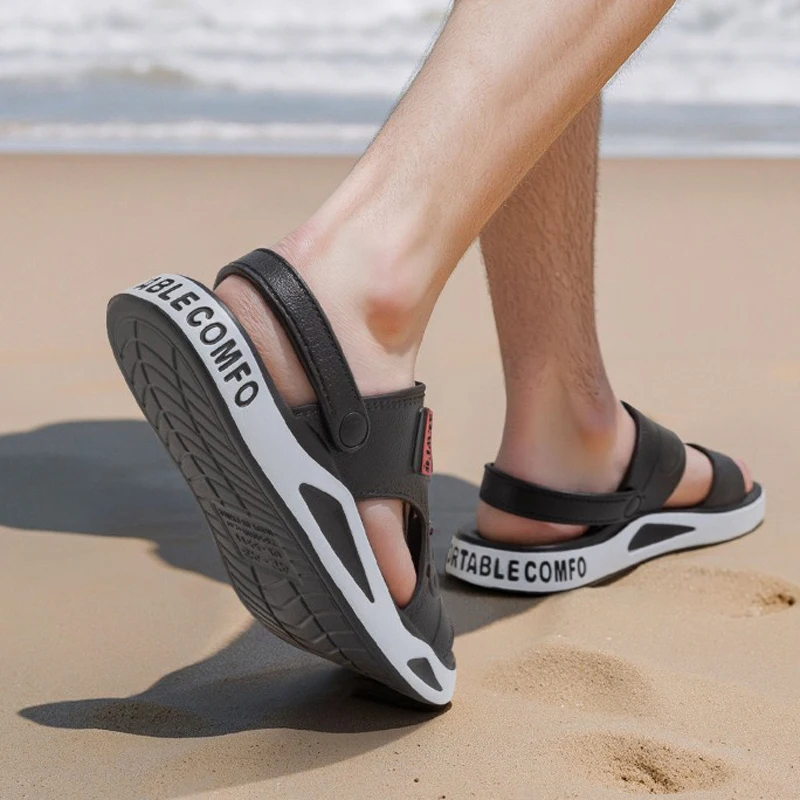 House Sandals Men Slippers Platform EVA Flip Flop Non Slip Clapper Slides Outdoor Summer Beach Home Sports Garden Driving Shoe