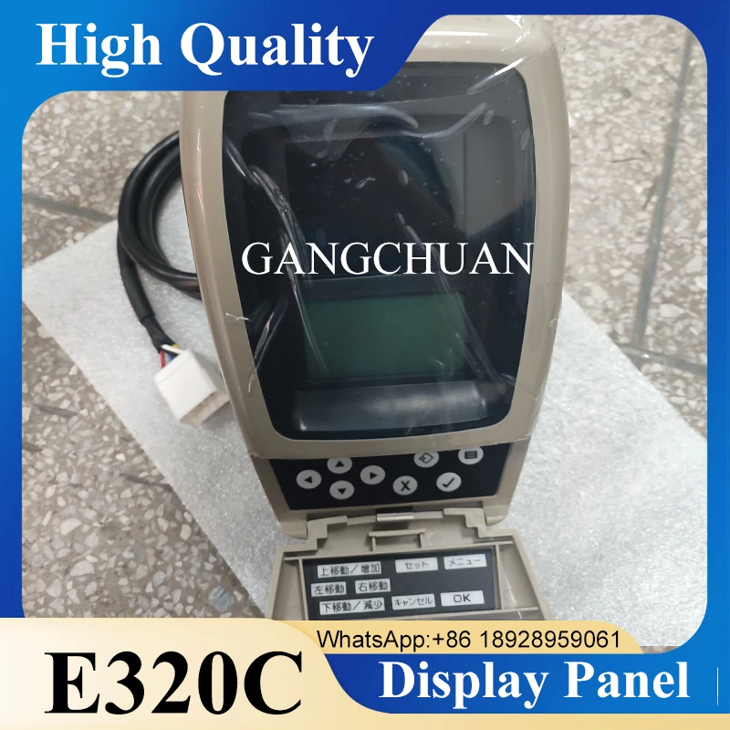 157-3198 260-2160 Excavator Spare Parts E320C Monitor Display Panel For Caterpilar CAT320C Excavator Monitor 1573198 2602160