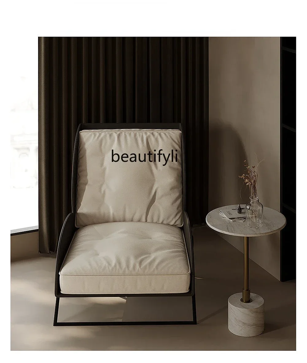 

xz1Итальянский минималистичный одноместный диван-кресло, кресло для маленькой квартиры, балкона, кресло для отдыха