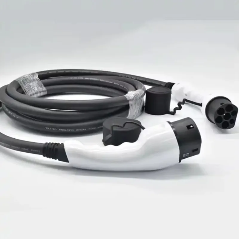 OEM 32A MODE 3 Charging Station Module Power TYPE 2 To TYPE 2 Connector EV Charger Three Phase