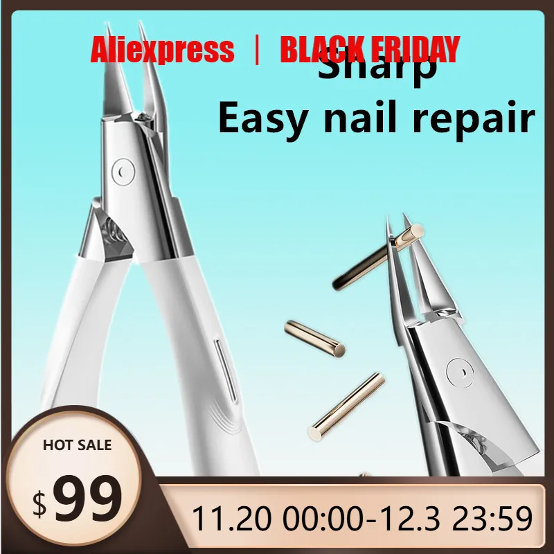 

1 шт. новые кусачки для ногтей, фрезы, инструменты для педикюра и маникюра, не брызги, вросшие ногти, паронихия, профессиональные наборы инструментов для коррекции T