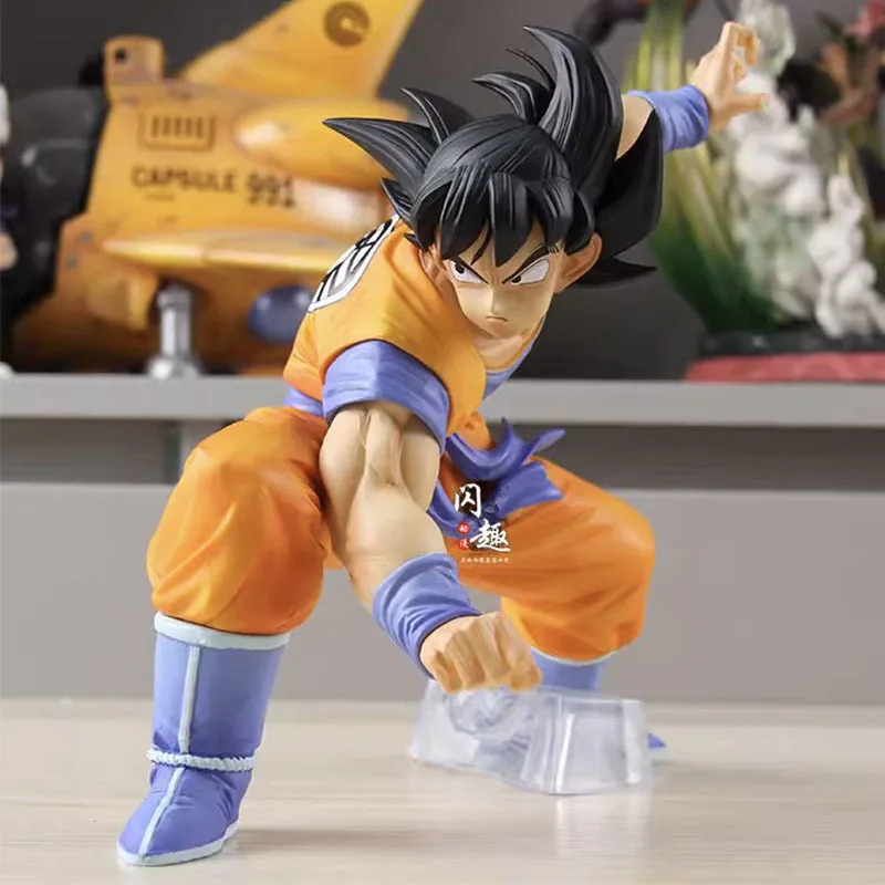 

Dragon Ball Z Action Figure DBZ Son Goku Figuras Manga Figurine Anime Super Saiyan Model 20cm GK Statue Doll Peripheral Toys