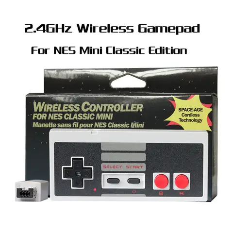 Mini gamepad wireless Bluetooth Controller joystick Joypad per giochi classici per accessori controller console di gioco Nintendo USB NES