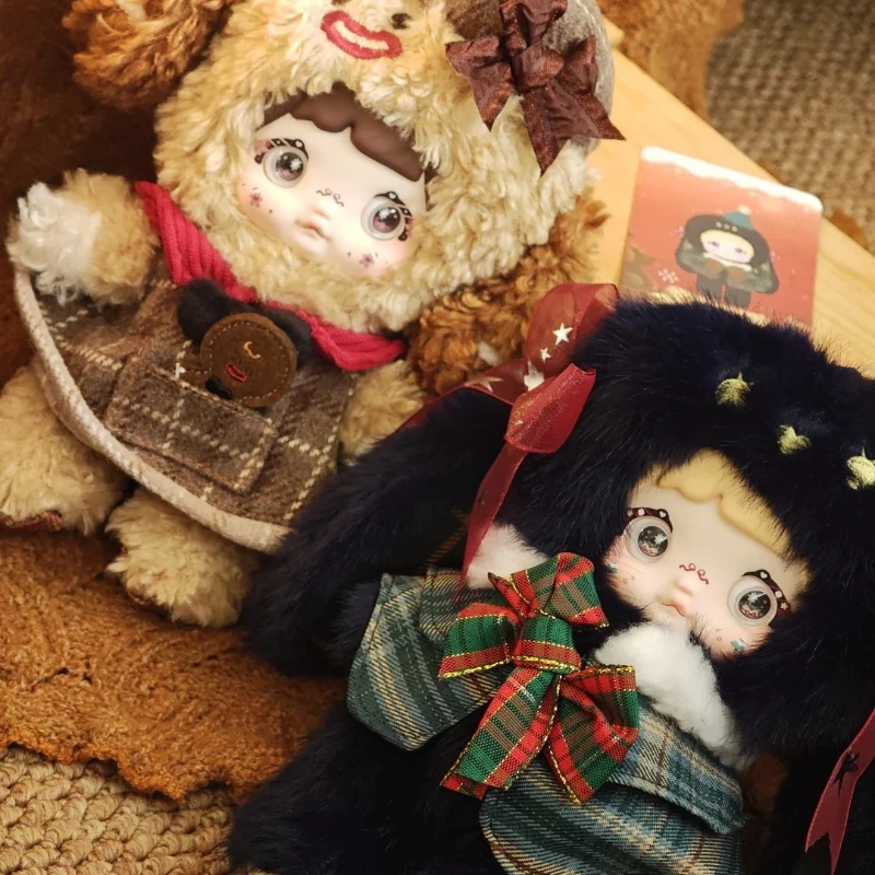 Nommi السحرية عشية عيد الميلاد سلسلة صندوق أعمى اللعب لطيف Nommi الفينيل أفخم الدمى عمل الشكل مفاجأة صندوق غامض هدية الكريسماس