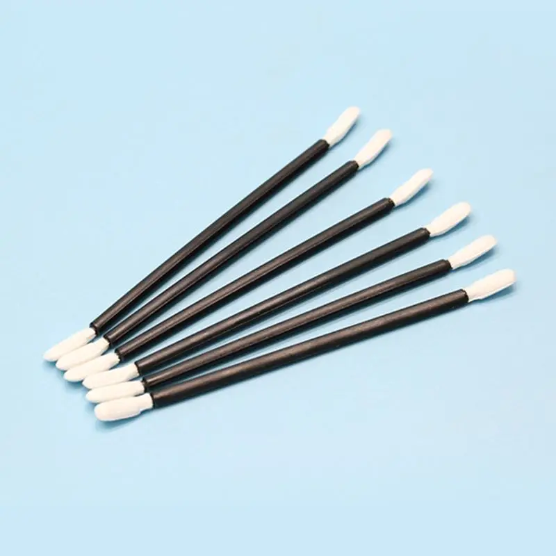 RXJC 100Pcs Double-Headed Polyester Tips Cleaning Swabs Dust-Free for Printers