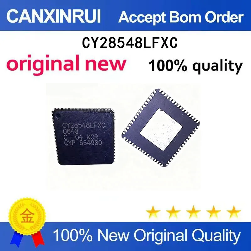 

(5-100 Pieces) Brand new stock CY28548LFXC QFN