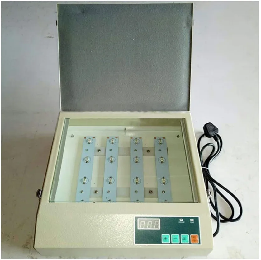 Máquina de exposición UV para almohadilla de serigrafía, placa de impresión, placa PCB de resina, fuente de luz LED UV, nuevo modelo