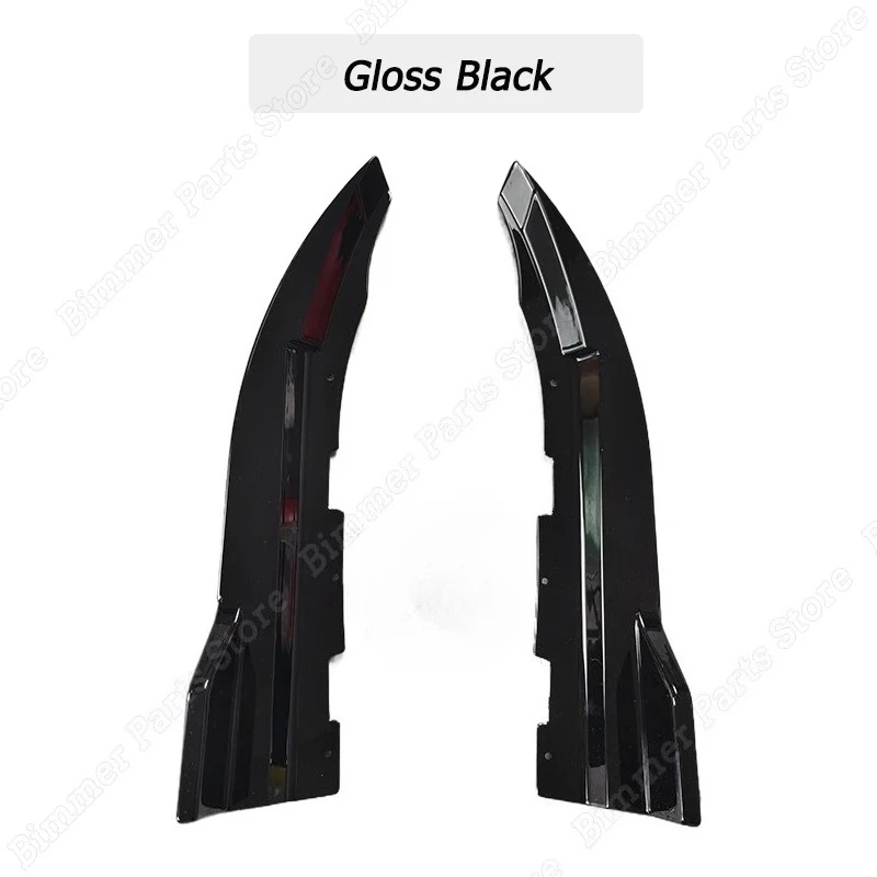 BMW 4シリーズ用のリアバンパープロテクター,光沢のある黒いチューニング,4ドア,g24,g26,420i, 430i, i4,m50,4ドア,2021-2023