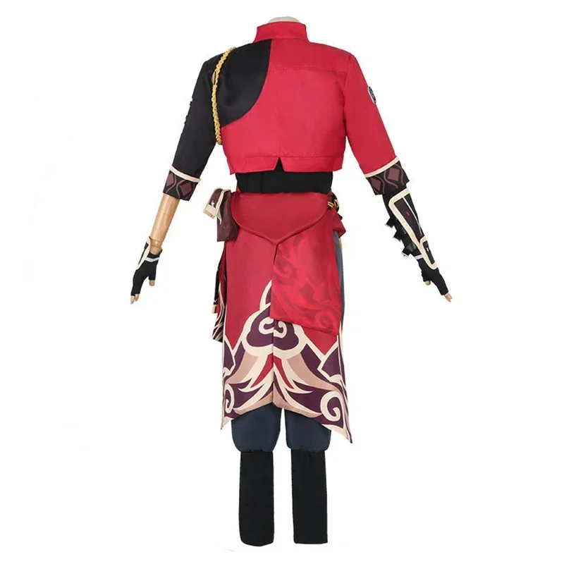 Jogo genshin impacto thoma cosplay traje thoma outfit trajes conjunto completo