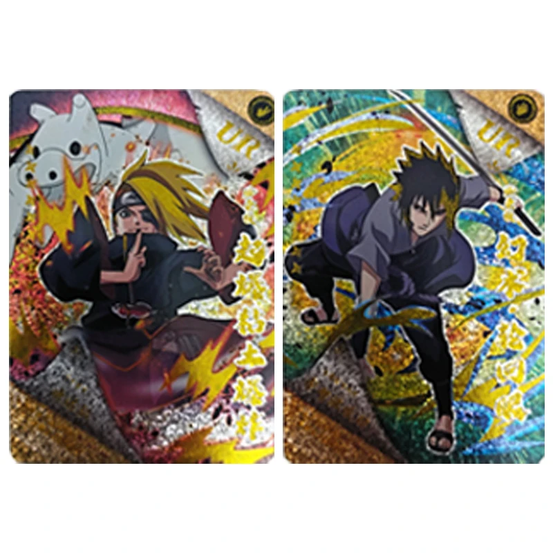 Japanese Anime Naruto Characters Gaara Namikaze Minato Deidara Collectible Cards Christmas Birthday Gift Children's Toys