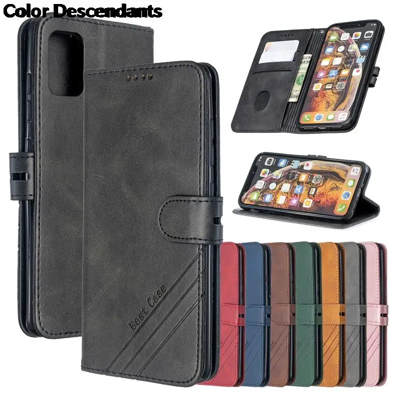 Leather Flip A 71 A715 Case For Samsung Galaxy A71 5G UW A716 SM-A716V A716F A716B A7156 Coque Magnetic Stand Wallet Phone Cover