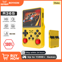 Retro R36S 256G Handheld Game Console Linux System 3.5Inch IPS Screen Portable Pocket Video Player 2 Joystick 128G 64G Kid Gift