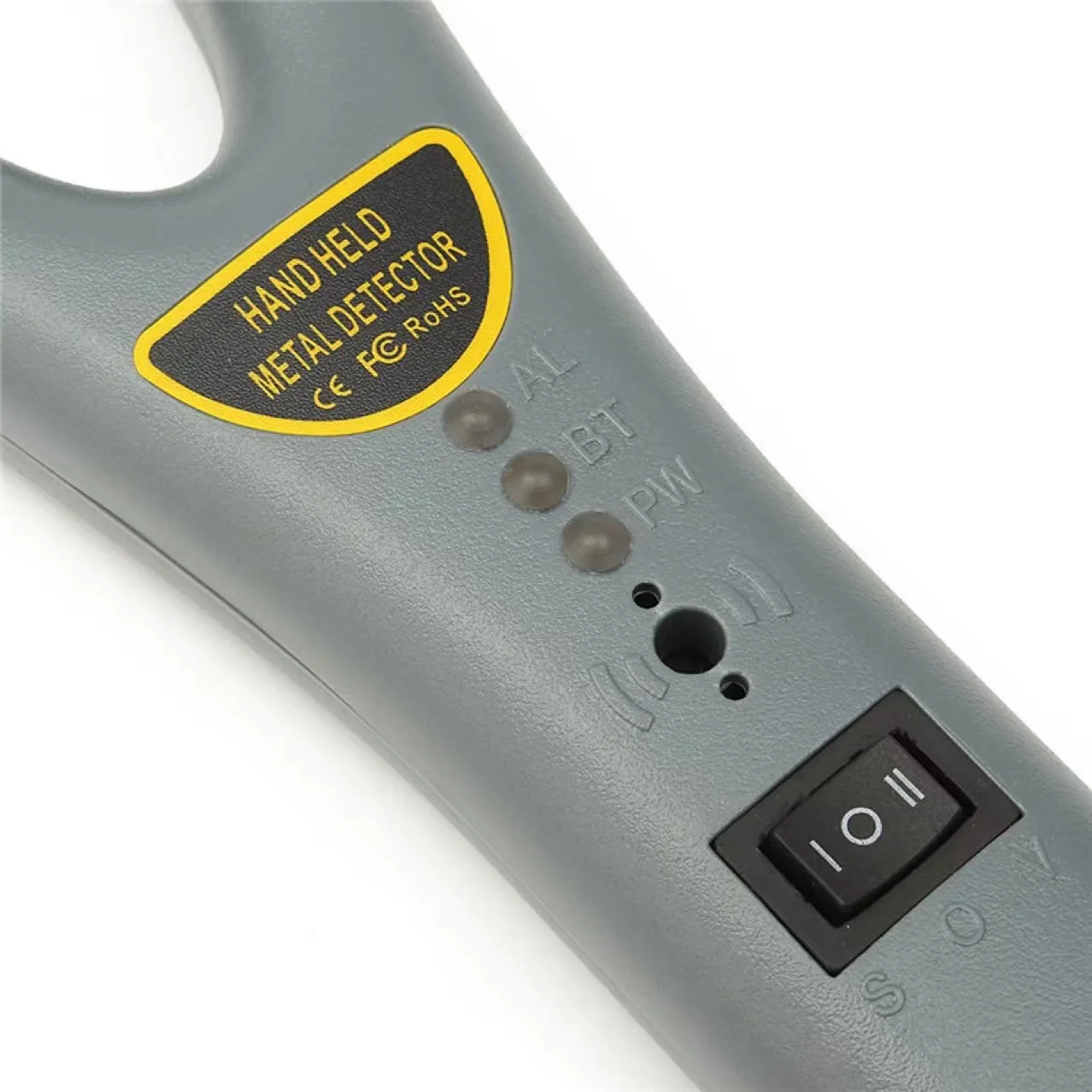GC101H Handheld Metal Detector Oval Wand Security Scanner for Examination Hall Safety Inspection